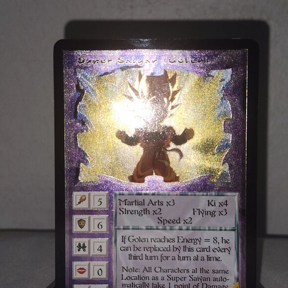 1997 Ani-Mayhem Dragon Ball Z Super Saiyan Goten Ultra Rare Foil - Picture 5 of 6